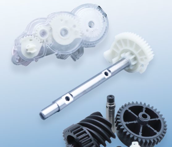 A closeup of precision gears and drivetrains